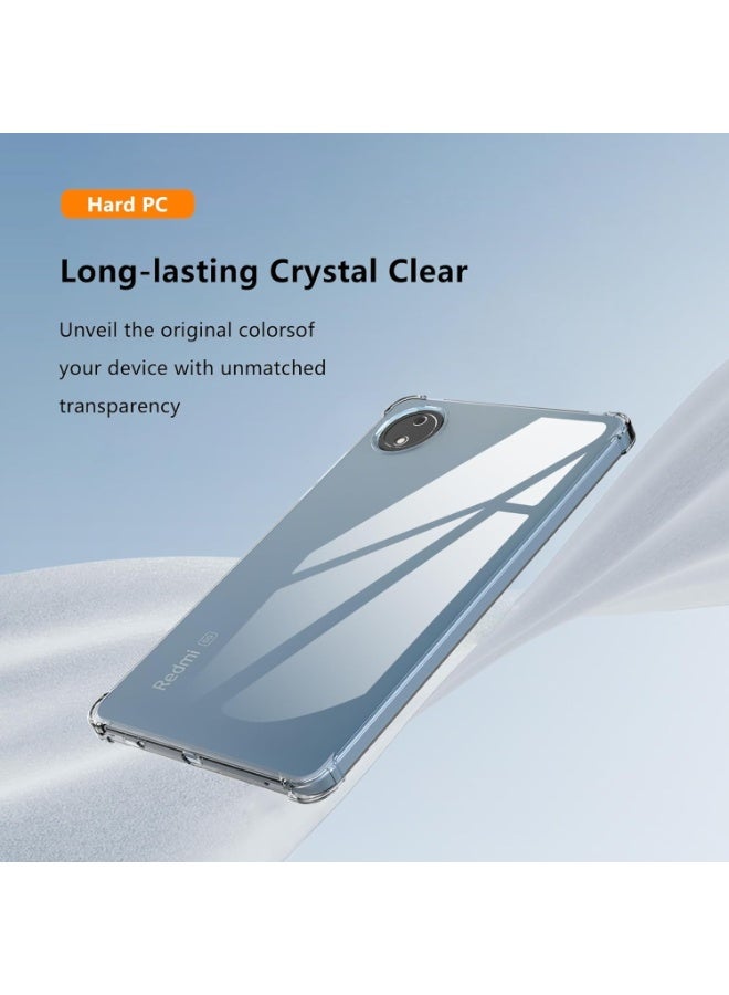 Xiaomi Redmi Pad Se 8.7 inch 2024 mobile case, advanced air-cushion drop protection, slim silicone and thermoplastic polyurethane cover, Redmi Pad S 8.7 inch 2024, transparent - Image 5