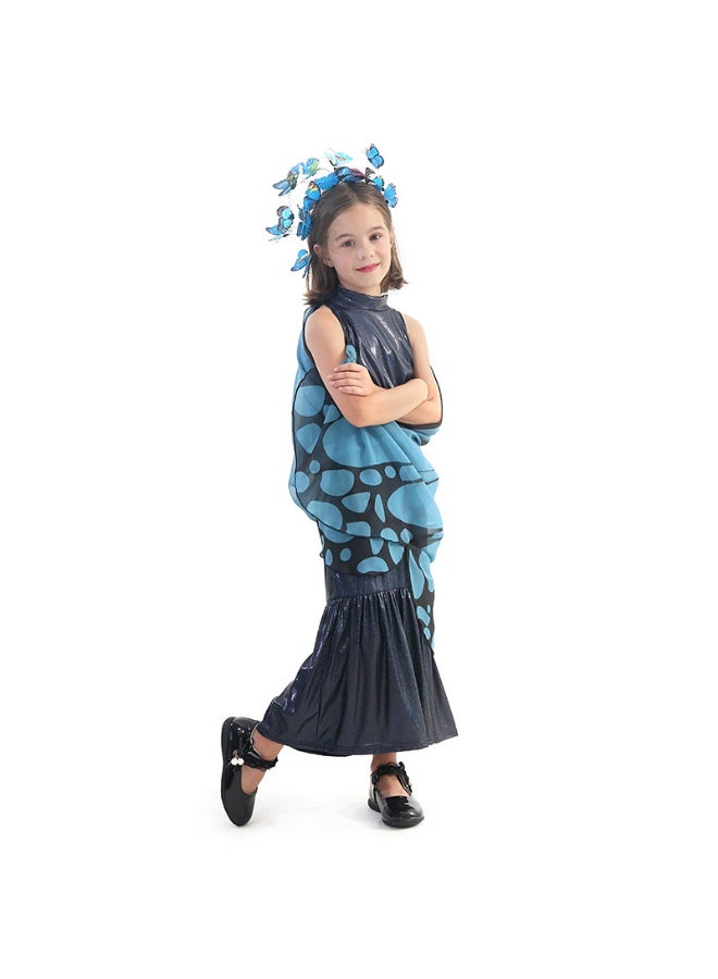 زي رقص الأطفال - مجموعة أجنحة الفراشة - زي أداء - Costume حفلات تنكرية لعيد الهالوين - Image 2