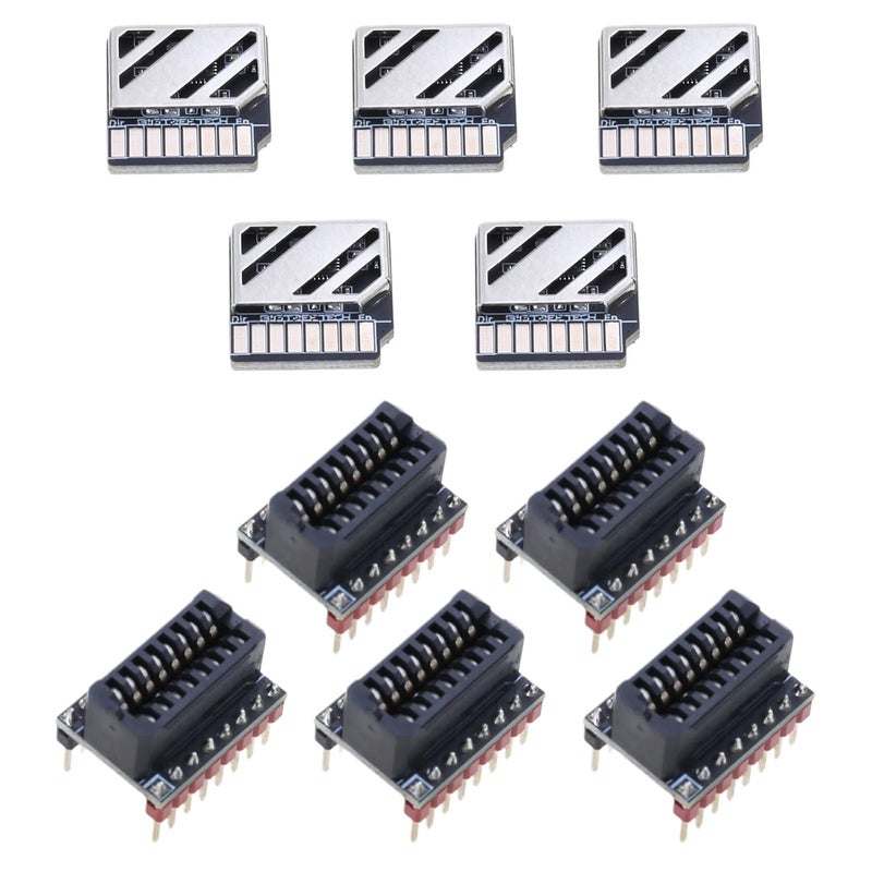 EZ2209 Stepper Motor Driver 5 PCS With Upgraded Heat Sink And 5 Connectors - Image 2