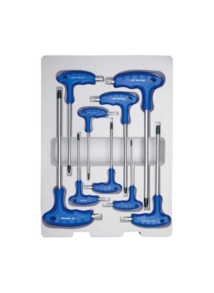 King Tony KING TONY 9 PC. L-type Wrench Set (Torx Head) 22309PR 