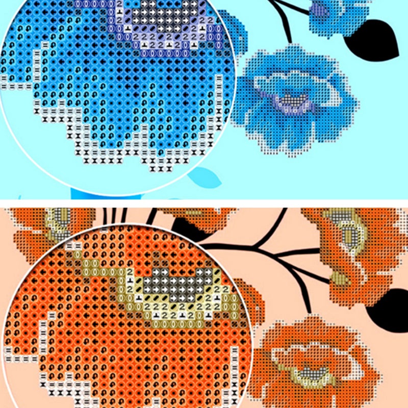 Diamond Painting DIY 5D Rainbow tree Diamond Painting Cube Round Shape Full Drilled Diamond Paintings Kits Arts Craft for Room Wall Decoration - Image 4