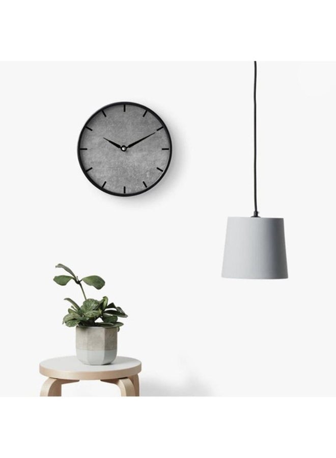 RIZARIES Modern Grey Wall Clock - Image 2