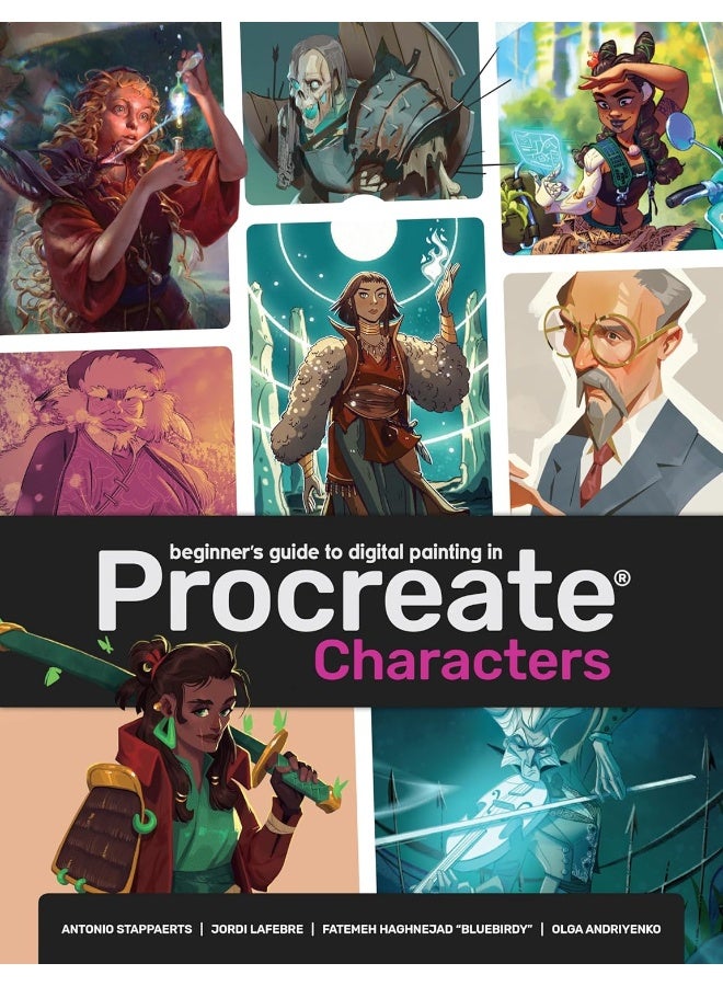 Beginner's Guide To Procreate: Characters: How to create characters on an iPad (R)