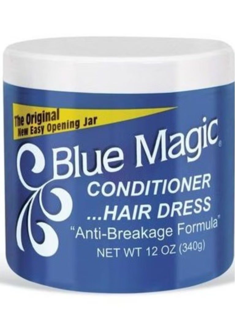 Blue Magic Conditioner Hair Dress The Original Anti-Breakage Formula 340g