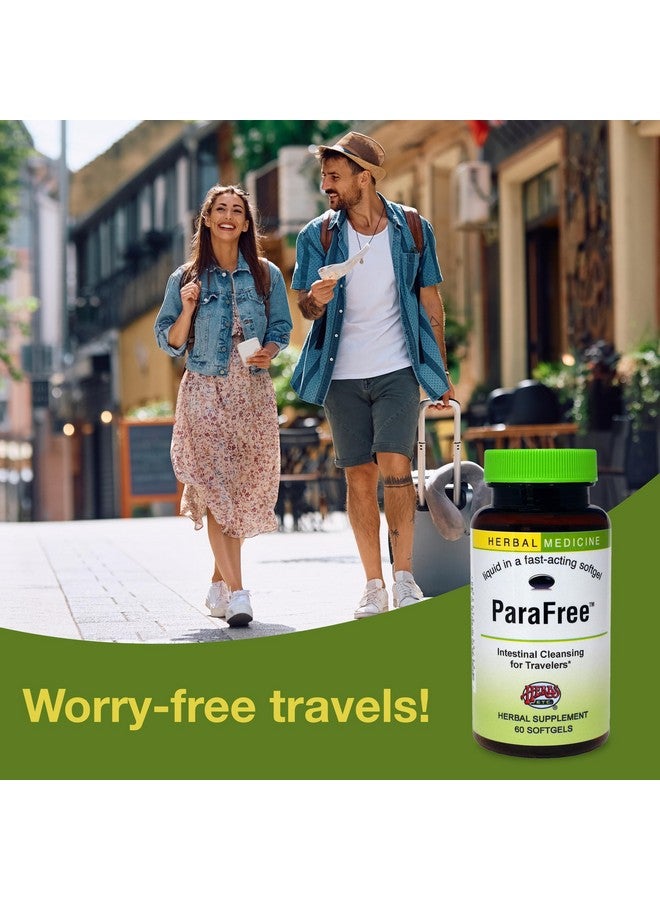 Herbs Etc. ParaFree - Gastrointestinal Support Supplement to Aid Intestinal Cleansing - Digestive Herbal Supplement with Wormwood, Quassia & Male Fern - 60 Softgels (60 Servings) - Image 3