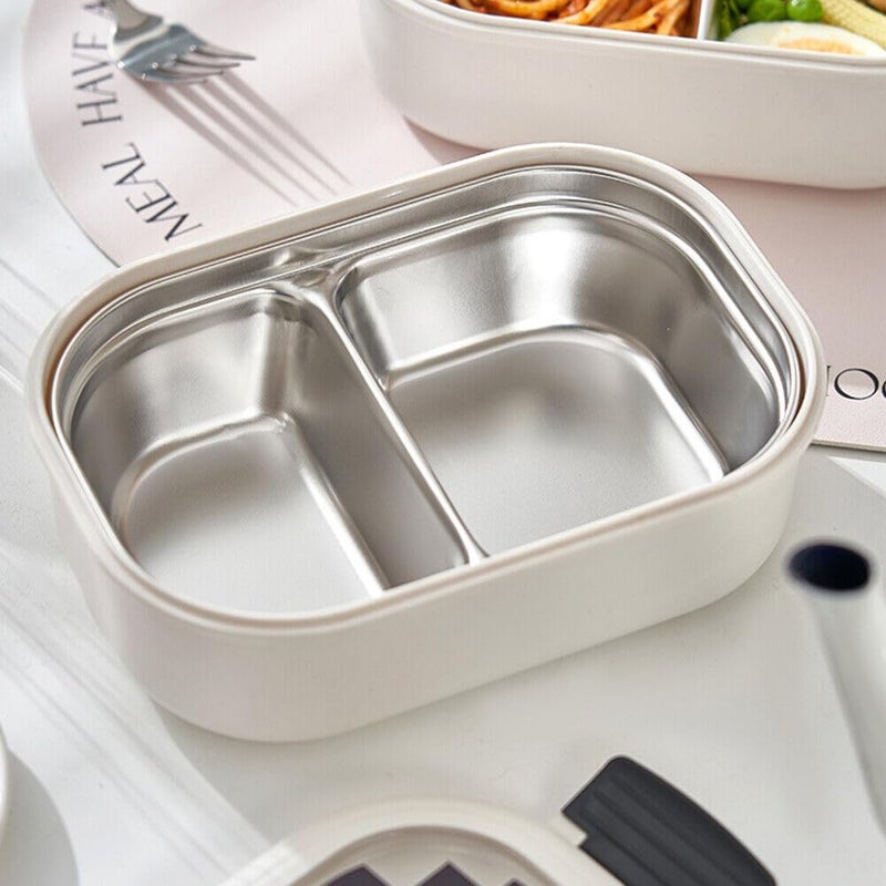 THE VENTI Venti Star Durable Plastic Stainless Steel Airtight Lid BPA FreeMicrowaveSS304 950ML White Polkadot - Image 2