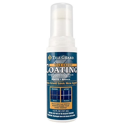 Homax Grout Coating, White, 4.3 oz, Tile Guard Grout Restoration - Image 1