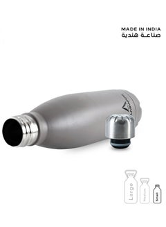 Atlasware Water Bottle with a Capacity of 500 ml, Stainless Steel Water Bottle that keeps Cold for 37 Hours and Keeps Heat for 16 Hours, Cappuccini  - Image 3
