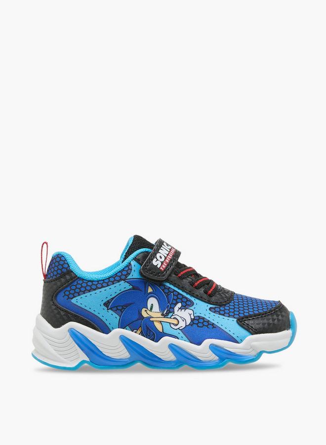 SONIC أحذية رياضية للأولاد مع إضاءة ونظام إغلاق هوك وحلقة - Image 3