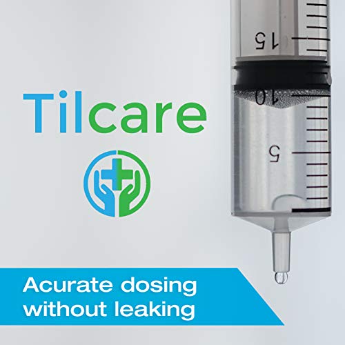 Tilcare 3ml Oral Dispenser Syringe with Cover 100 Pack by Tilcare - Sterile Plastic Medicine Droppers for Children, Pets & Adults – Latex-Free Medication Syringe Without Needle - Syringes for Glue and Epoxy - Image 5