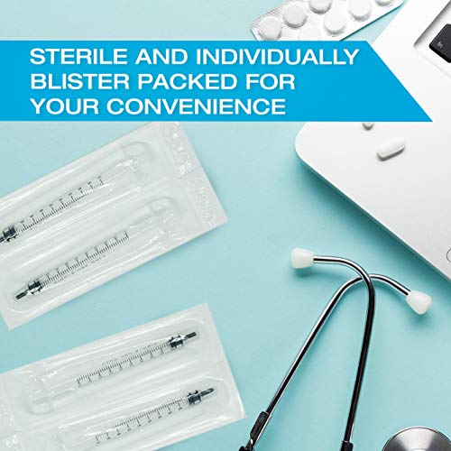 Tilcare 3ml Oral Dispenser Syringe with Cover 100 Pack by Tilcare - Sterile Plastic Medicine Droppers for Children, Pets & Adults – Latex-Free Medication Syringe Without Needle - Syringes for Glue and Epoxy - Image 4