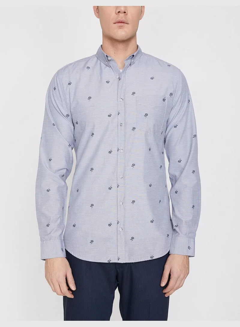 كوتون Patterned Shirt