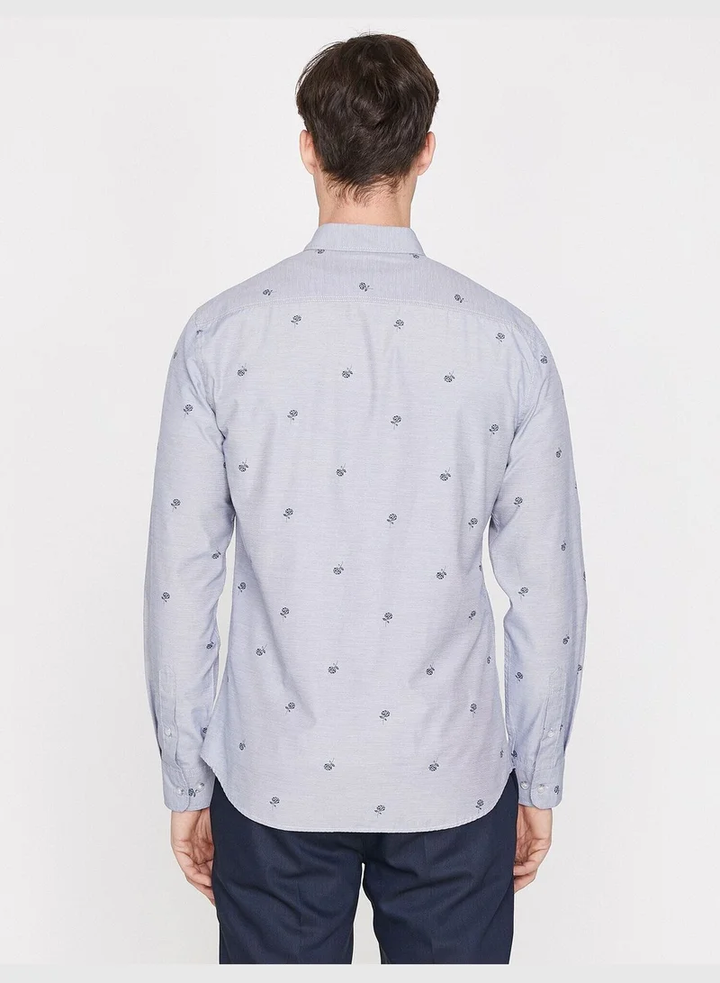 كوتون Patterned Shirt