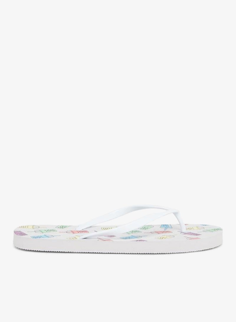 ستايلي شبشب بطبعة شراب البوبا - Image 1