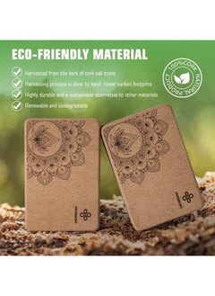 Cork Yoga Blocks 2 pack with 8ft Strap Set Natural Cork Yoga Bricks- High Density & Eco Friendly Yoga Accessories for Women - Ideal for Yoga Pilates General Fitness and Stretching 9x6x3'' - pzsku/ZF2F83710D184844C6657Z/45/_/1741095266/619caeed-3ebf-4cc2-ba3f-20debec66df6