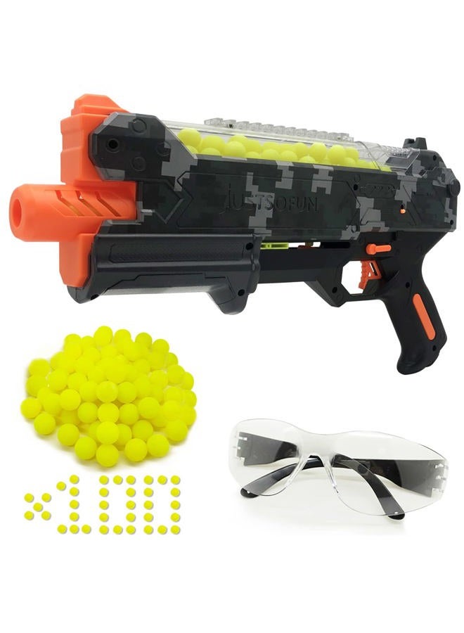 YTSWELE Blaster Gun with Protective Goggles and 100 Rounds for Boys and Girls Up to 110 FPS Compatible with Nerf Hyper Rounds Darts, Easy Reload, Holds Up to 50 Rounds (Camo) - Image 1