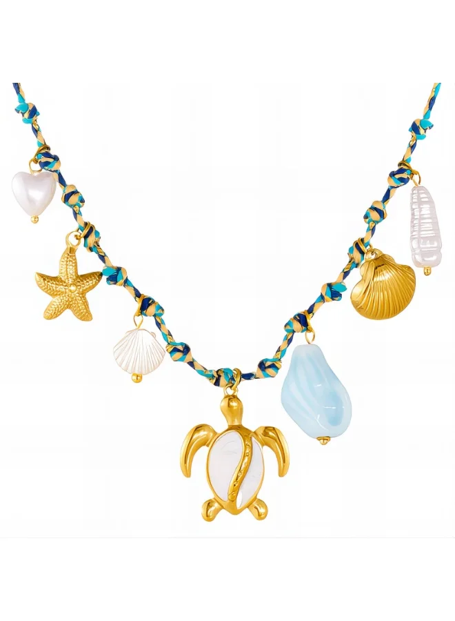 Gilded Pacifica Cord Necklace