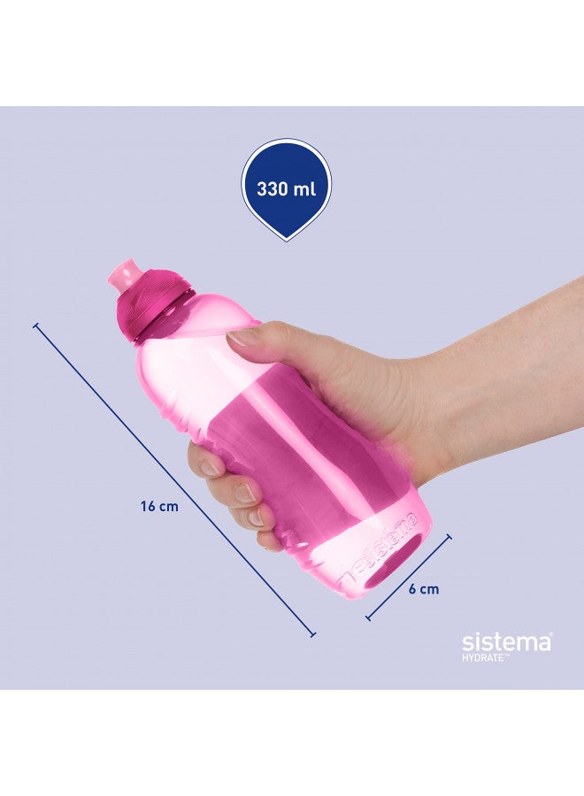 sistema مجموعة زجاجات الماء سستما تويست 'إن' سيب، 330 مل، ألوان متنوعة - Image 5