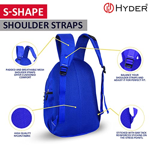 HYDER Kids 20L Small Astronaut Pattern Cartoon Waterproof Lightweight Casual/Picnic/Tuition/School Bag/Backpack for Children Boys And Girls (Royal Blue) - Image 4