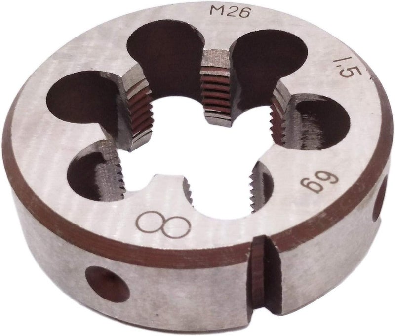 Yodaoke HSS 26mm x 1.5 Metric Die Right Hand Thread M26 x 1.5mm Pitch - Image 1