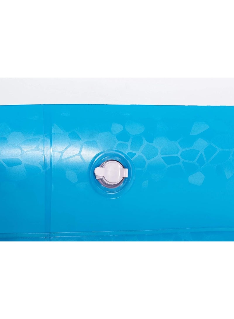 بست واي 🏖️ بيست واي حوض سباحة مستطيل للأطفال والعائلة – 305 × 183 × 46 سم – فينيل متين – أزرق - Image 5
