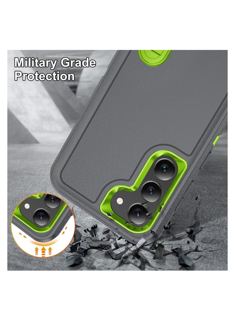 Captaintech Fit for Samsung Galaxy S23 Case, Phone Cover, Triple Layer Heavy Duty  Shockproof Dust Proof, Bumper Corner Hybrid Rugged Rubber, Matte Phone Case, for Samsung Galaxy S23 5G - Image 5