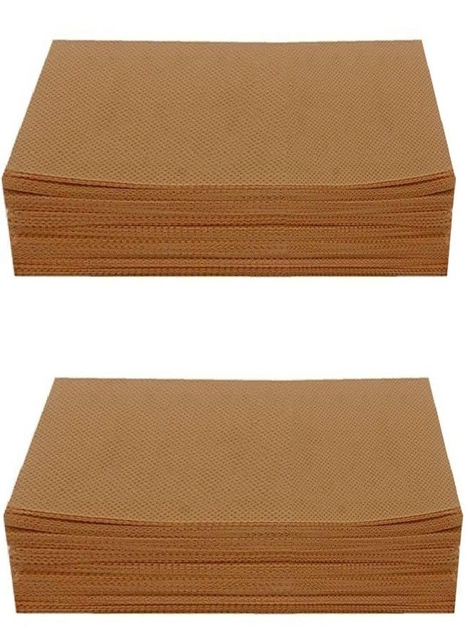 ASVINO Brown Wax Strips - Hair Removal for Face, Legs, Underarms, and Eyebrows | Hypoallergenic, Ultra-Soft Disposable Strips | Perfect for Salon & Home Use | Smooth Skin (Pack of 70)