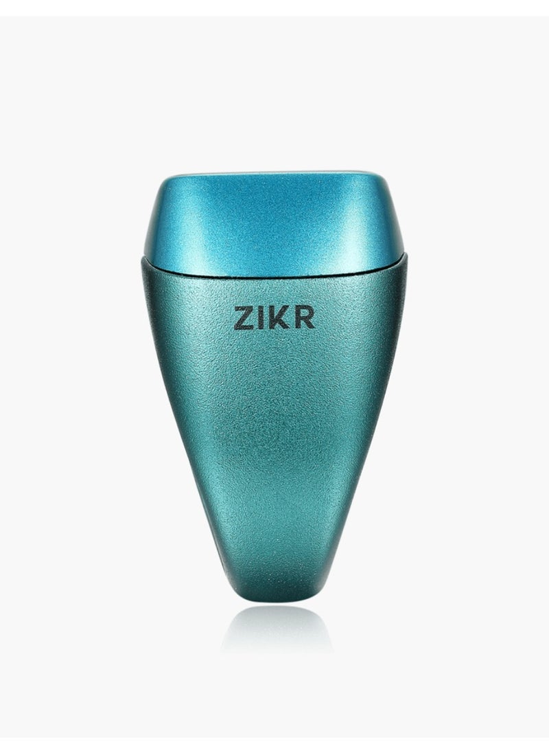 iQIBLA Smart Tasbih Zikr Ring Wide Display Powerful Battery Backup OLED Display F04 Flex Pro Smart Ring App Operated Tasbih Counter IP67 Waterproof Smart Zikr Ring Compatible Three Sizes (18mm/ 20mm/22mm) Aluminium Alloy iQibla Zikr Ring Blue  - Image 3