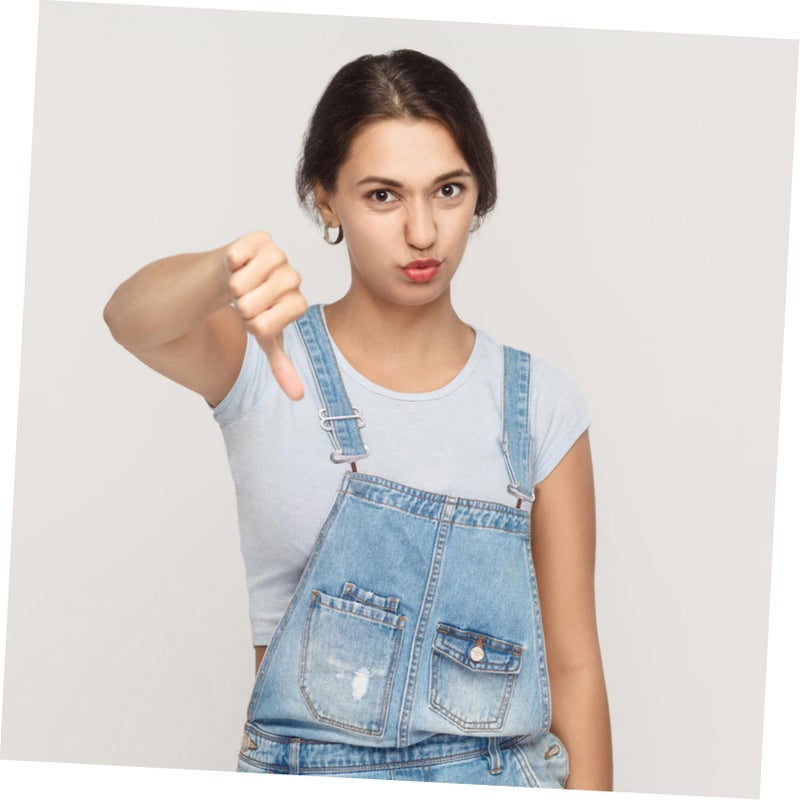 مشابك ربطة عنق قابلة للتعديل 100 مجموعة مشابك حزام DIY خطاطيف حديدية لإكسسوارات ملابس الرجال - Image 3