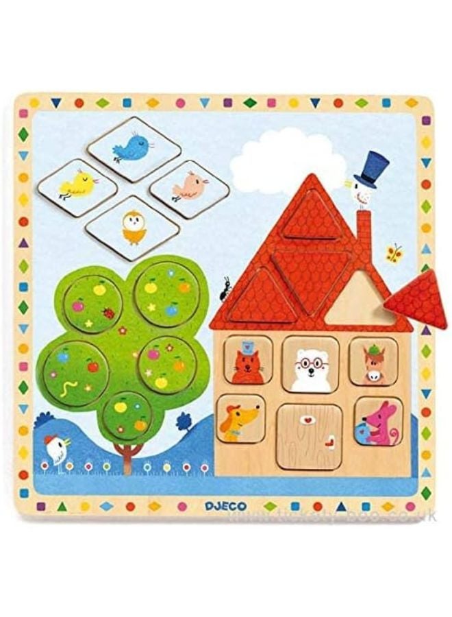 DJECO Ludigeo Wooden Puzzle - Image 2