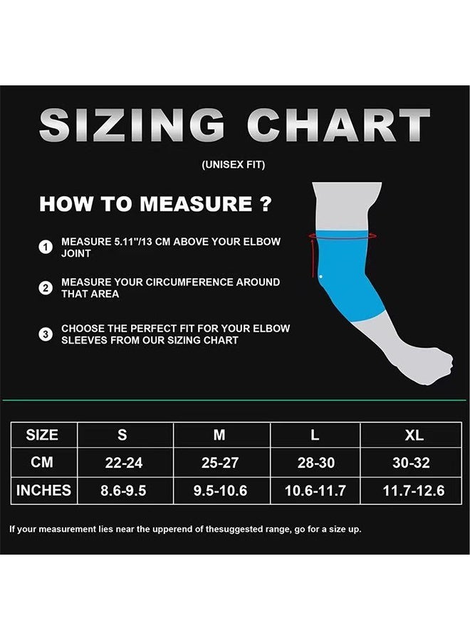 JIAROU 2 Pack Elbow Brace-Adjustable Support，Elbow Compression Sleeve Wraps Pads for Tendonitis Arthritis Bursitis, Reduce Joint Pain During Tennis Volleyball Baseball Weightlifting Golfers Workout(Blue) - Image 2