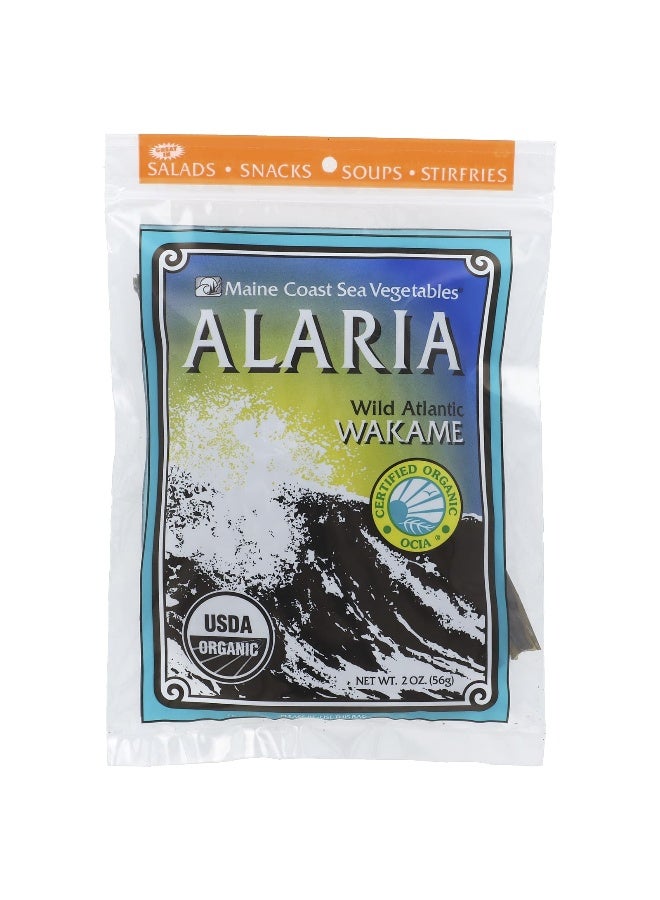 Maine Coast Sea Vegetables Maine Coast Sea Vegetables, Alaria, Wild Atlantic Wakame, 2 oz (56 g)  - Image 1