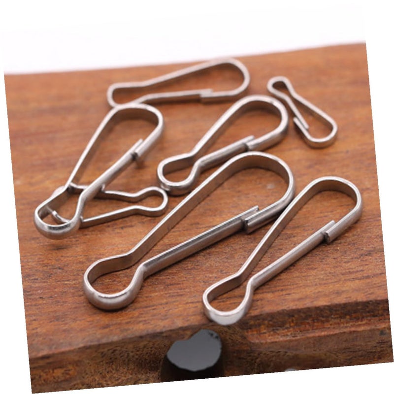 14Pcs Titanium Steel Jewelry Clasps Buckles Connectors for DIY Necklace Bracelet Making - Image 4