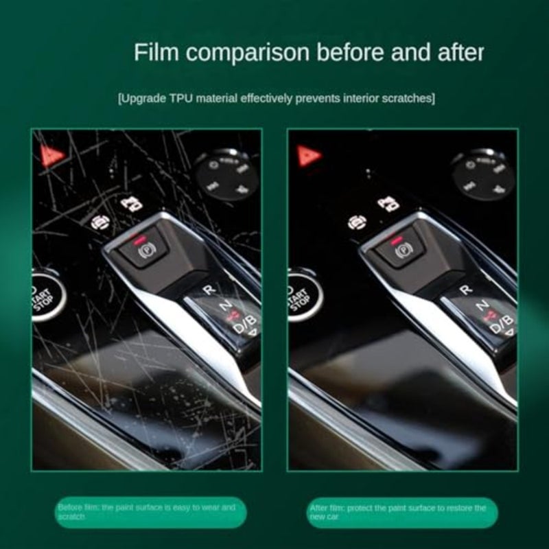Pre-Cut TPU PPF Protective Film for Toyota Land Cruiser LC300 2023-2024-2025 Anti-Scratch Self-Healing Clear Center Console Interior Wrap Car Navigation Display Protector Accessories - Image 3