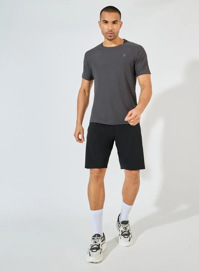 Styli Active Micro Pique Quick Dry Raglan Regular Fit T-Shirt
