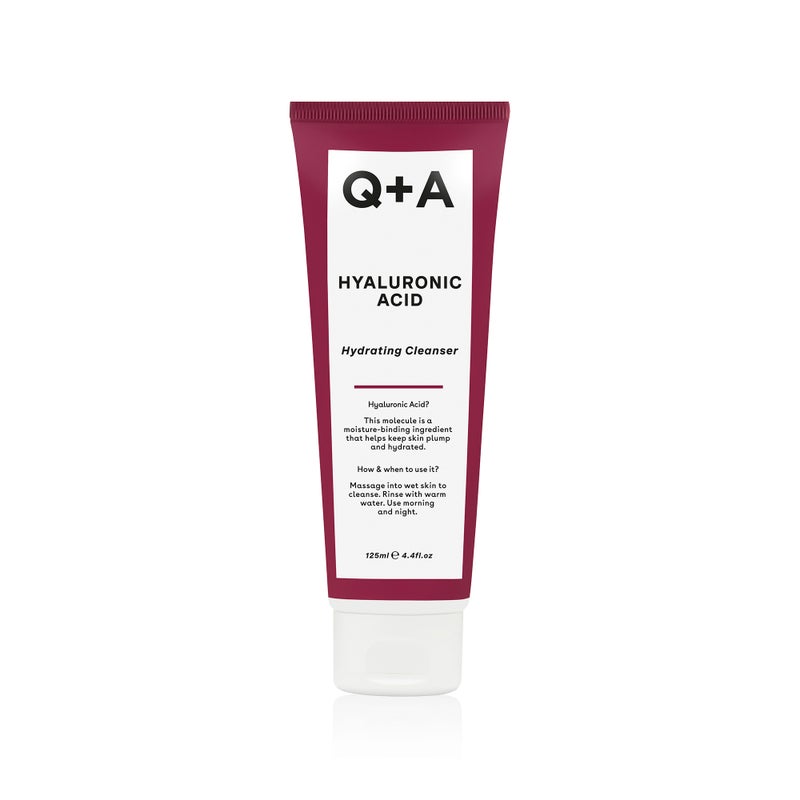 Q+A Hyaluronic Acid Hydrating Cleanser 125ml
