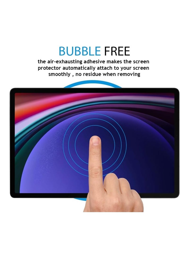 DUSALA Screen Protector compatible with Samsung Galaxy Tab S9 2023 Tempered Glass Film HD Full Coverage Easy Installation Bubble Free Application - Image 5