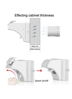 K Magnetic Cabinet Locks Baby Proofing - Vmaisi Children Proof Cupboard Drawers Latches - Adhesive Easy Installation - pzsku/ZF2F9364F0F81206C57DFZ/45/_/1735214611/9c4927f5-b6ef-4101-8a6c-217ab926a17c