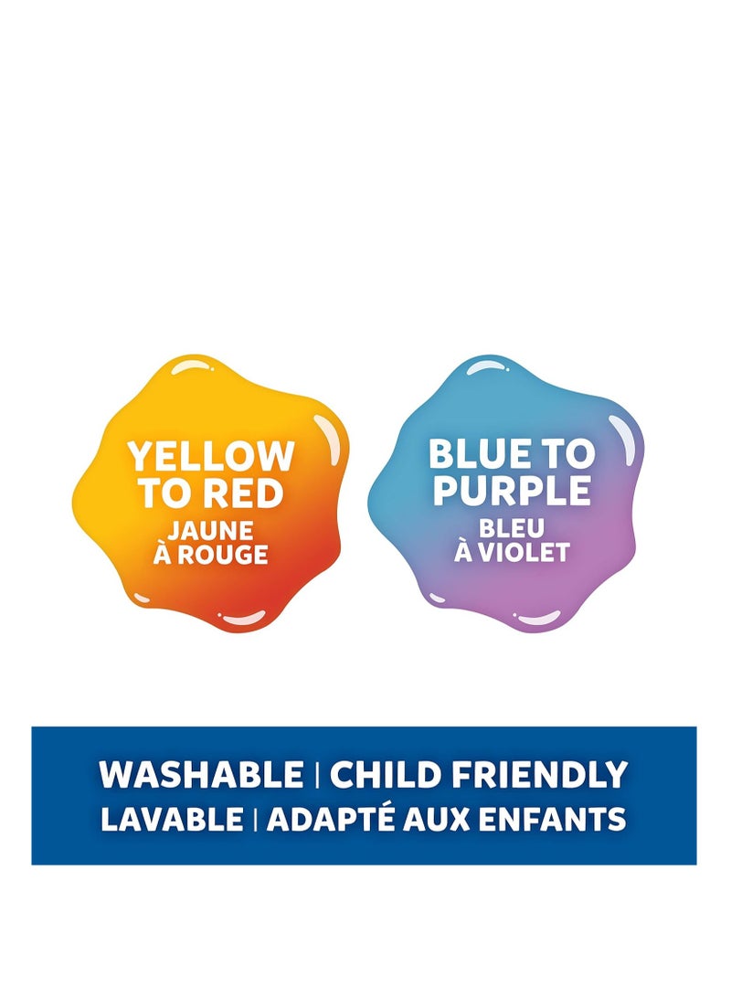 Elmers Liquid Color Changing Glue Blue To Purple Colour Glue - Image 2