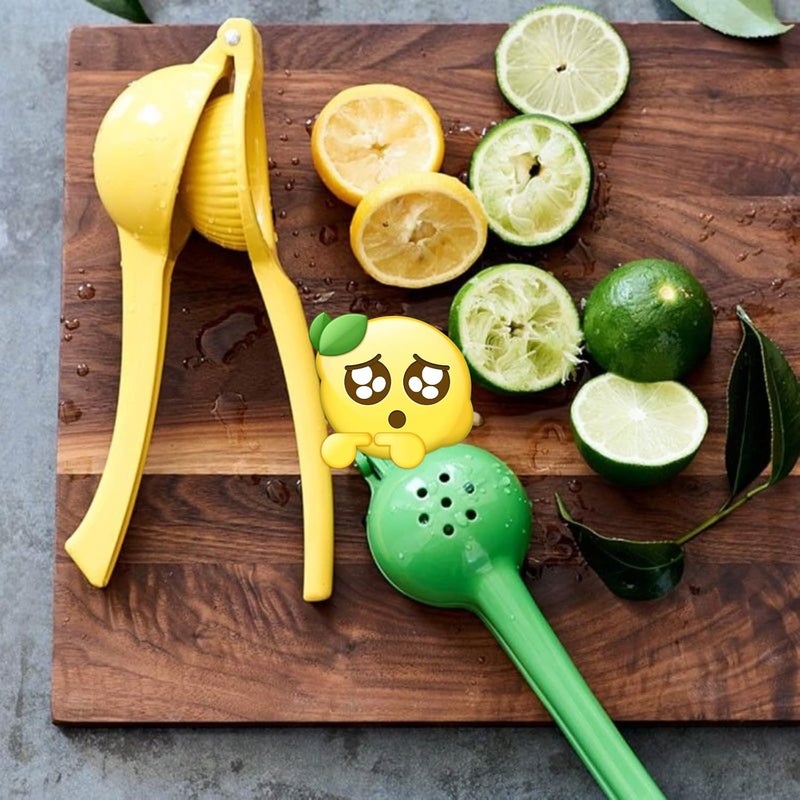 JDLYEVER Lemon Squeezer Lemon Clip Lemon Juicer Manual Juicer Fruit Juicer, Handheld Juicer Original Taste Aluminum Alloy Material Compact Size Ergonomic for Lemons, Oranges, & Other Fruits - Image 2