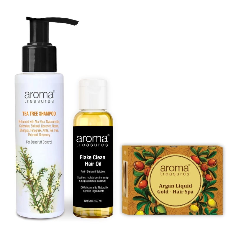 Aroma Treasures Anti Dandruff hair care Combo - Image 1