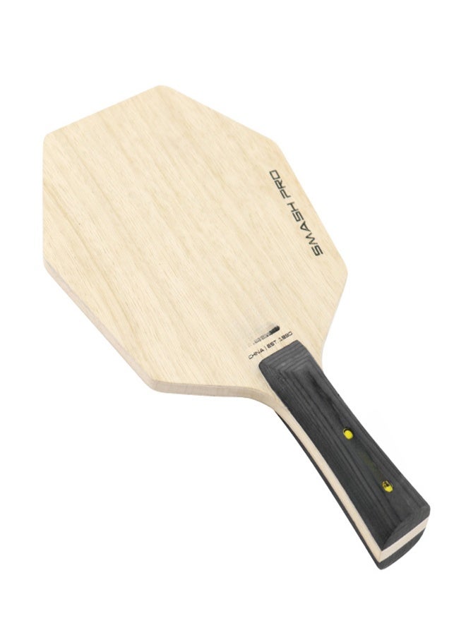 Boli 5-Ply Pure Wood Table Tennis Racquet Hexagon Ping-pong Bat Ping Pong Paddle - Image 1