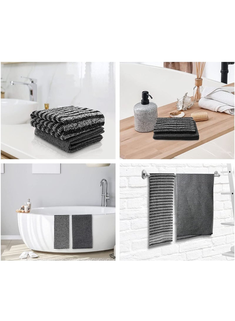 2 Pack Exfoliating Washcloth Towel Body - Image 3