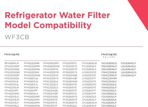 Frigidaire WF3CB Puresource3 Refrigerator Water Filter Replacement | Set of 2 - Image 4