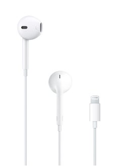 Apple Earbuds/iPhone Headphones Wired with Lightning Connector(Built-in Microphone & Volume Control) iPhone Earphones Compatible 14/13/12/SE/11/XR/XS/X/8/7-All iOS White