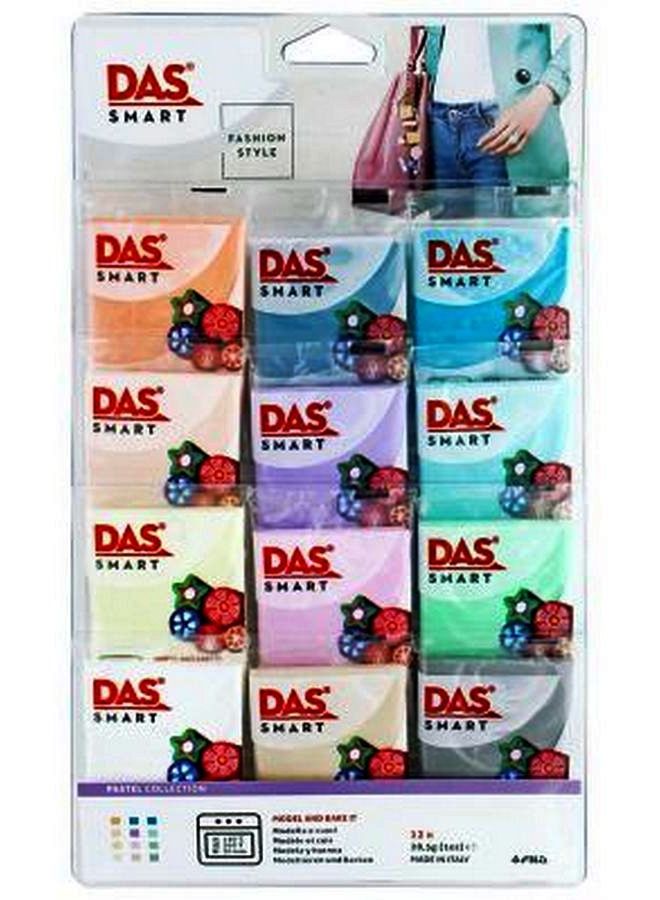 دي اي اس طقم طين بوليمر ذكي 12 قطعة - Image 1