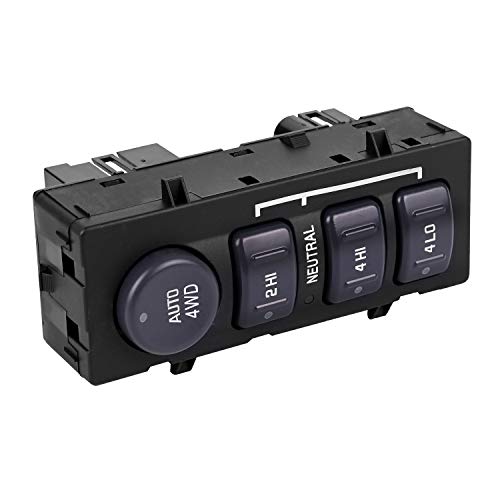 LCWRGS 901-062 استبدال مفتاح الدفع الرباعي 4WD لشيڤي سيلفرادو 1500، 2500HD سوبربان، أفالانش، جي إم سي سييرا 1500، 2500، يوكون - مفتاح نقل حالة الدفع الرباعي، OE# 15709327، 19168767 - Image 3