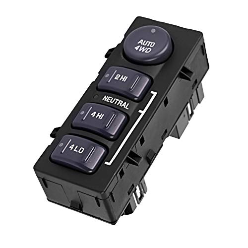 LCWRGS 901-062 استبدال مفتاح الدفع الرباعي 4WD لشيڤي سيلفرادو 1500، 2500HD سوبربان، أفالانش، جي إم سي سييرا 1500، 2500، يوكون - مفتاح نقل حالة الدفع الرباعي، OE# 15709327، 19168767 - Image 1