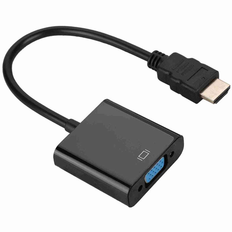 كابل محول HDMI إلى VGA: دقة عرض عالية 1080P/720P - محول طاقة قابل للشغل فور التوصيل لربط الكمبيوتر المحمول والشاشة والمشاعر والتلفيزيون - Image 4