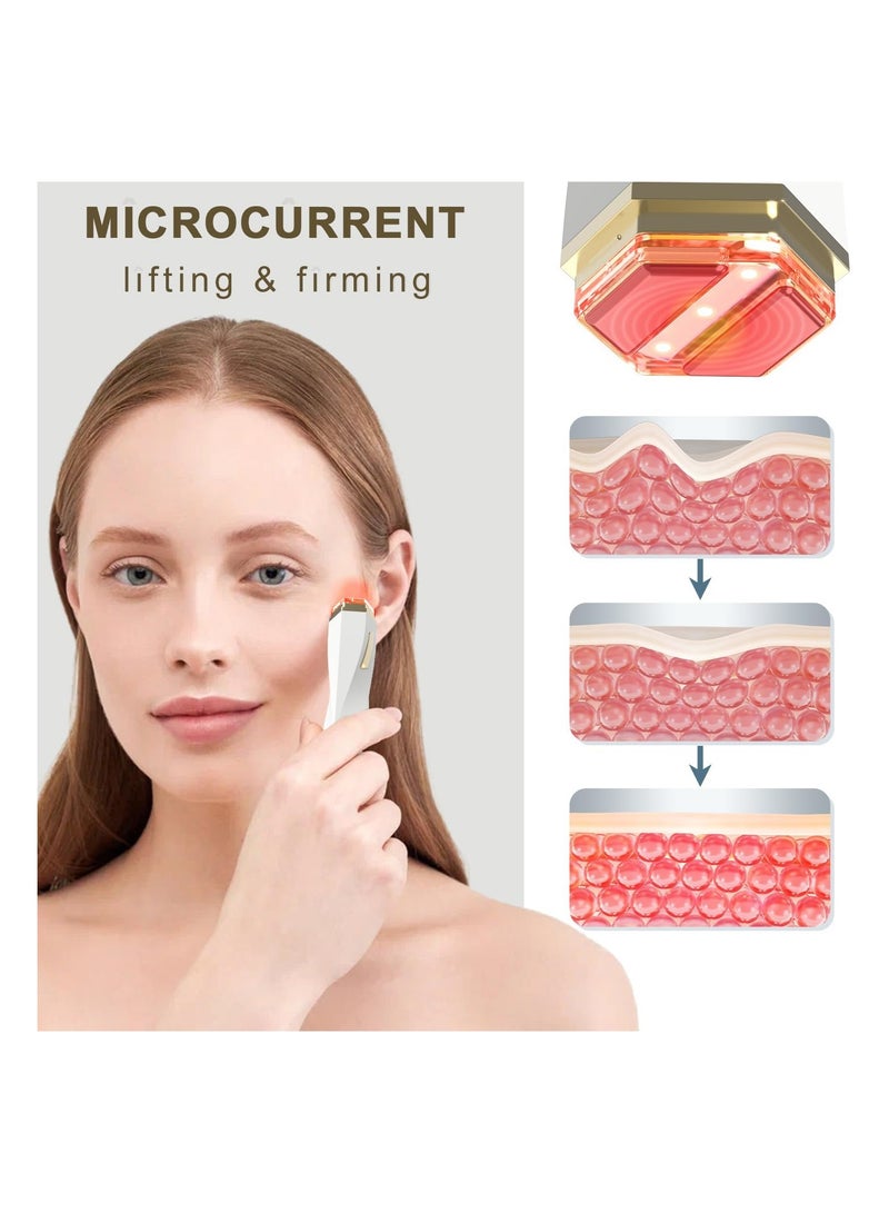Eye Lift Wand - Microcurrent Massager for Reducing Wrinkles and Puffiness, Firming and Hydrating Eye Skin Care Tool with 107.6℉ Heating and Radio Frequency Facial Device. - Image 2